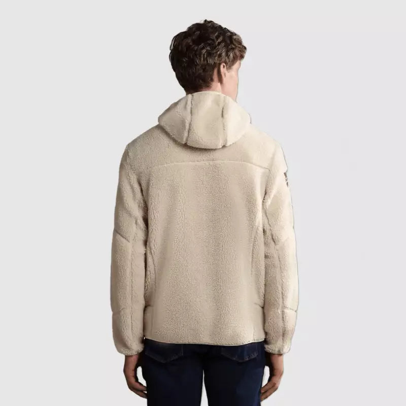 Napapijri Yupik Full Zip 3 Ανδρικό Fleece (Λευκό)
