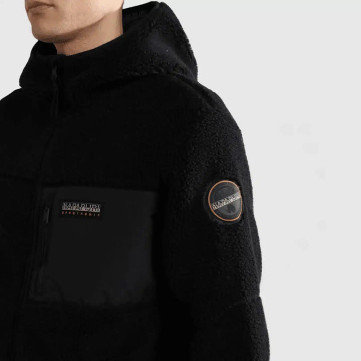 Napapijri Yupik Full Zip 3 Ανδρικό Fleece (Μαύρο)