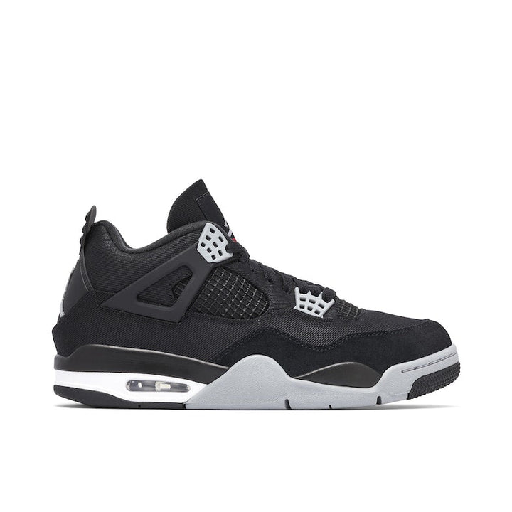 Air Jordan Retro 4 - ''BLACK CANVAS''