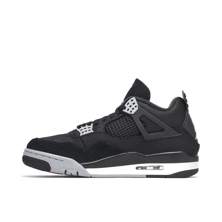 Air Jordan Retro 4 - ''BLACK CANVAS''