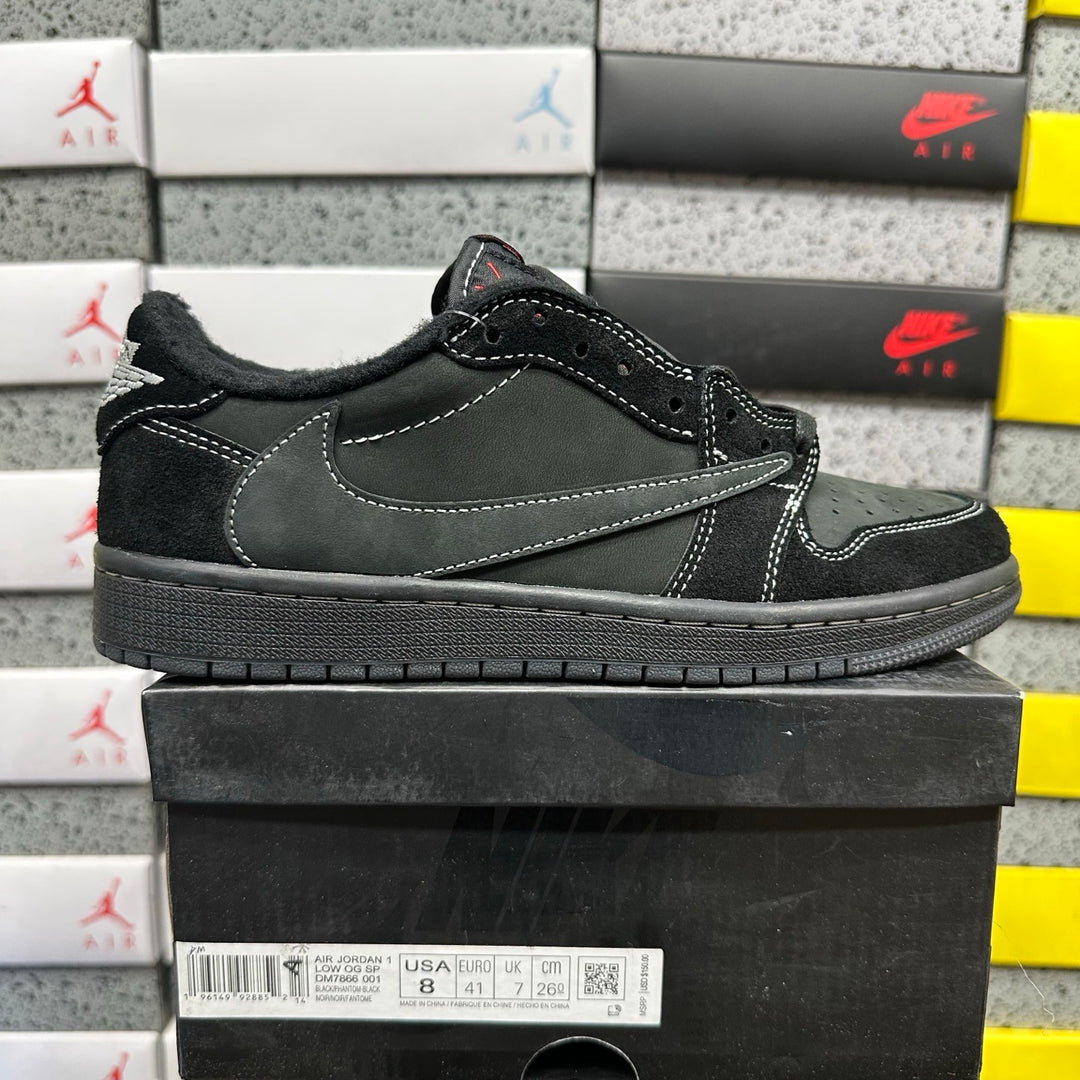 Travis Scott x Air Jordan AJ1 Low BLACK PHANTOM DM7866-001