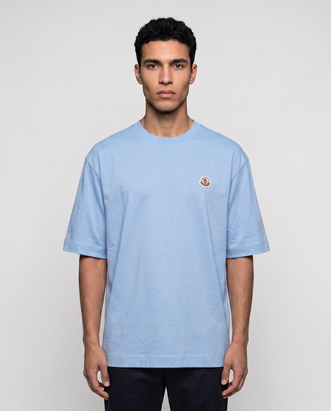 Moncler T-shirt MT144 - Sky Blue
