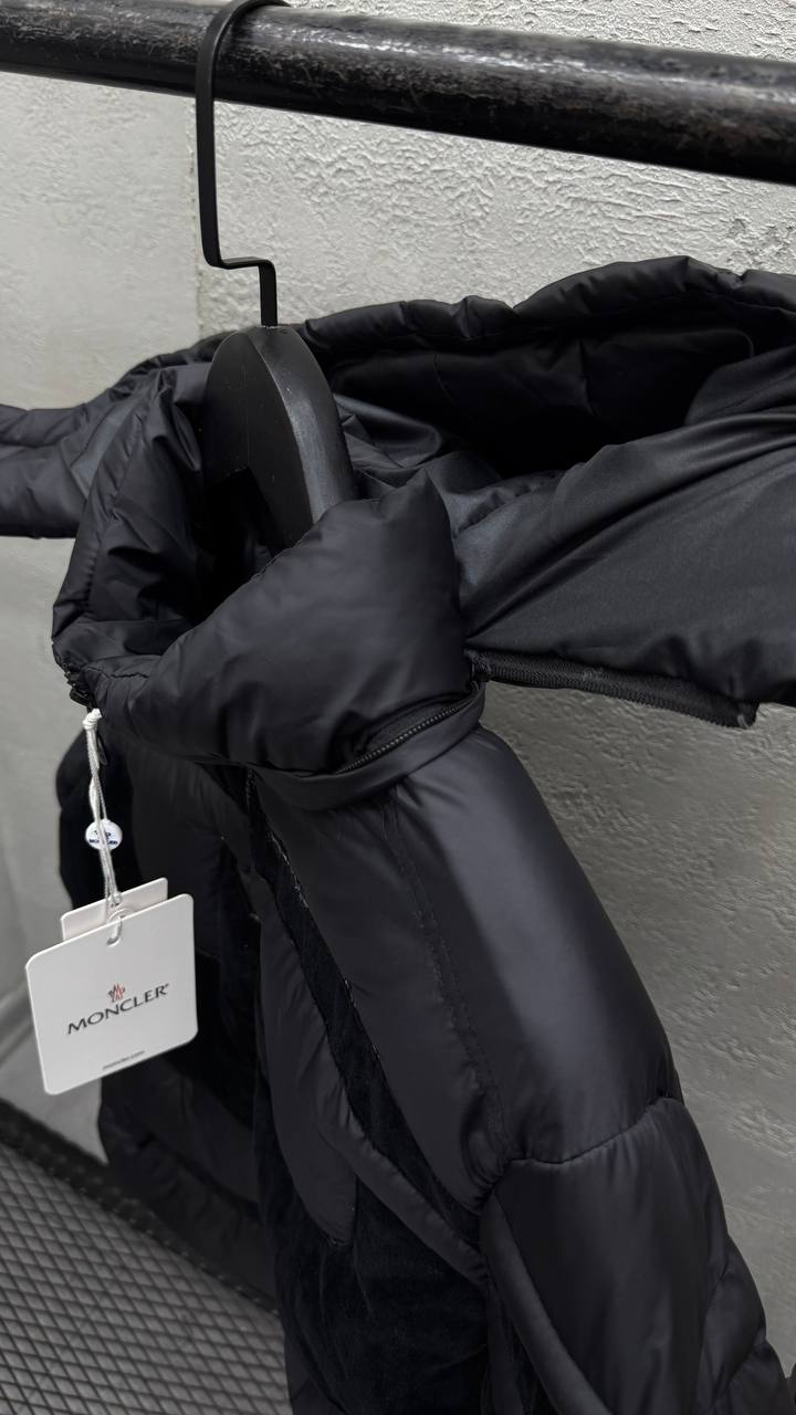 MONCLER BATMAN HOODED DOWN JACKET