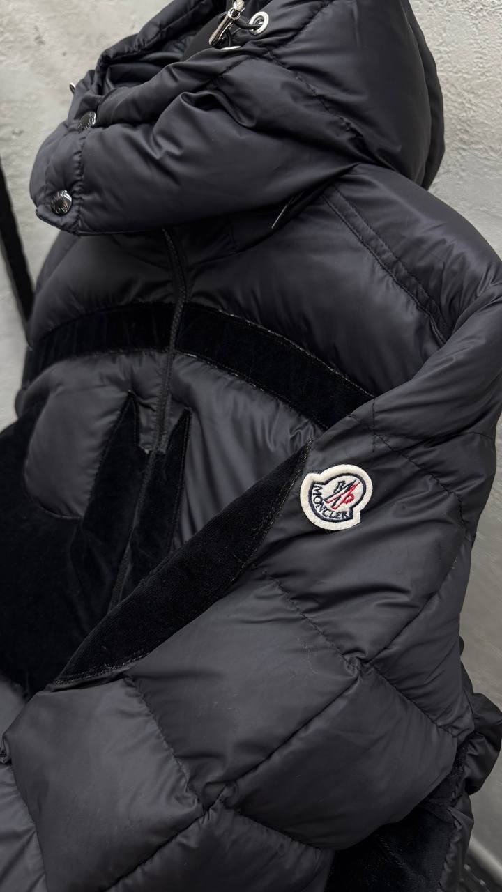 MONCLER BATMAN HOODED DOWN JACKET