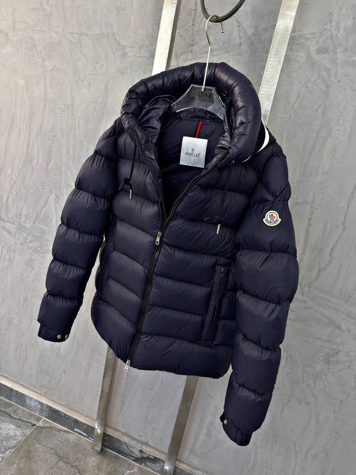 MONCLER CARDERE HOODED SHORT DOWN JACKET