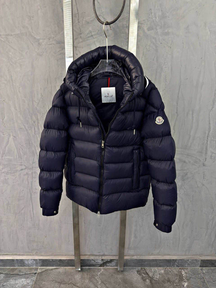 MONCLER CARDERE HOODED SHORT DOWN JACKET